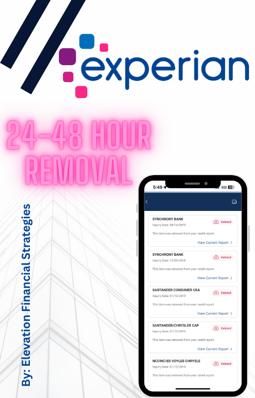 Experian 24-48 Hour Removal!